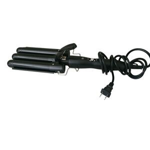 triple barrel curling iron black 356F - 410F